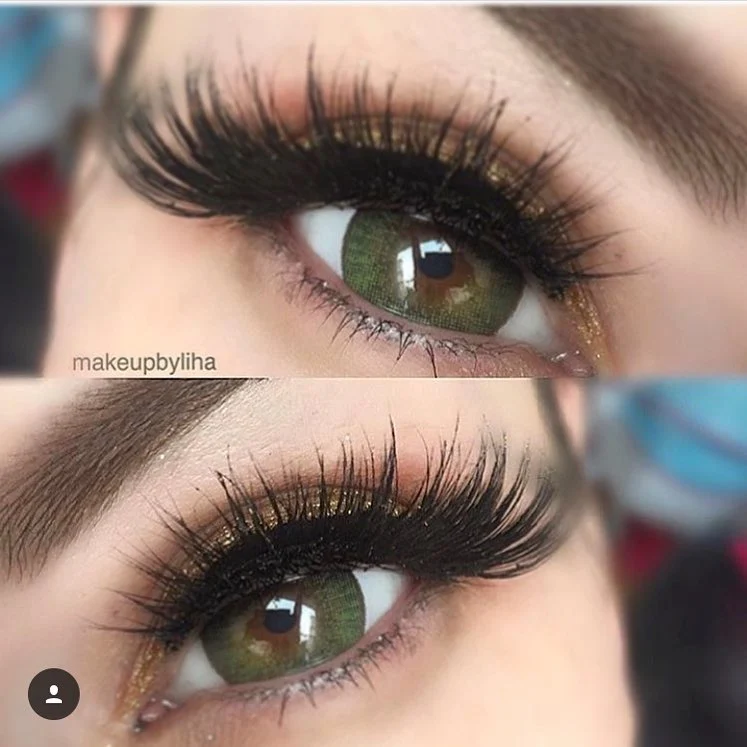 Natsumi Green Colored Contacts for Astigmatism - Image 10