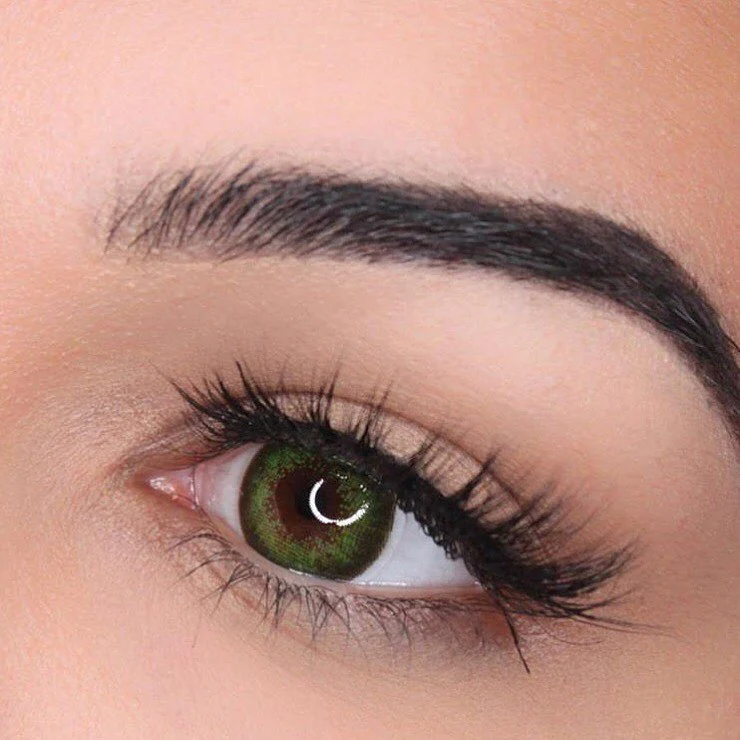 Natsumi Green Colored Contacts for Astigmatism - Image 4